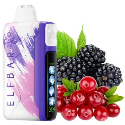 ELF BAR Ice King 30000 – Ожина Журавлина (Blackberry Cranberry)1