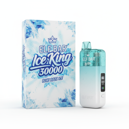 ELF BAR Ice King 30000 – Синя Малина Лід (Blue Razz Ice)1
