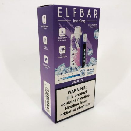 ELF BAR Ice King 30000 – Виноград Лід (Grape Ice)1