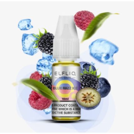 Рідина ELFLIQ by Elf Bar 10 мл – Блакитна Малина Лід (Blue Razz Ice)