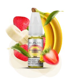 Рідина ELFLIQ by Elf Bar 10 мл – Полуниця Банан (Strawberry Banana)