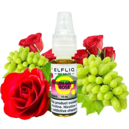 Рідина ELFLIQ by Elf Bar 10 мл – Зелений Виноград Троянда (Green Grape Rose)