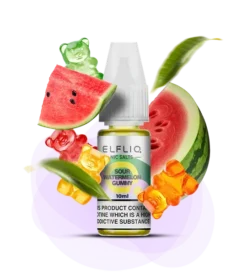 Рідина ELFLIQ by Elf Bar 10 мл – Кислий Кавун Жувальні Ведмедики (Sour Watermelon Gummy)