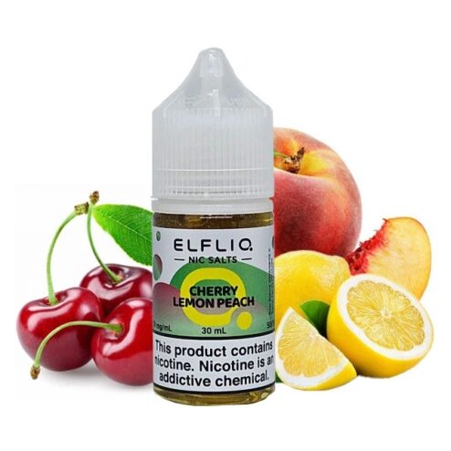 ELFLIQ 30ml CHERRY LEMON PEACH
